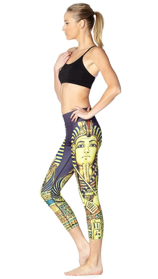 King Tut - Triathlon Capri Leggings - CUSTOM ORDER