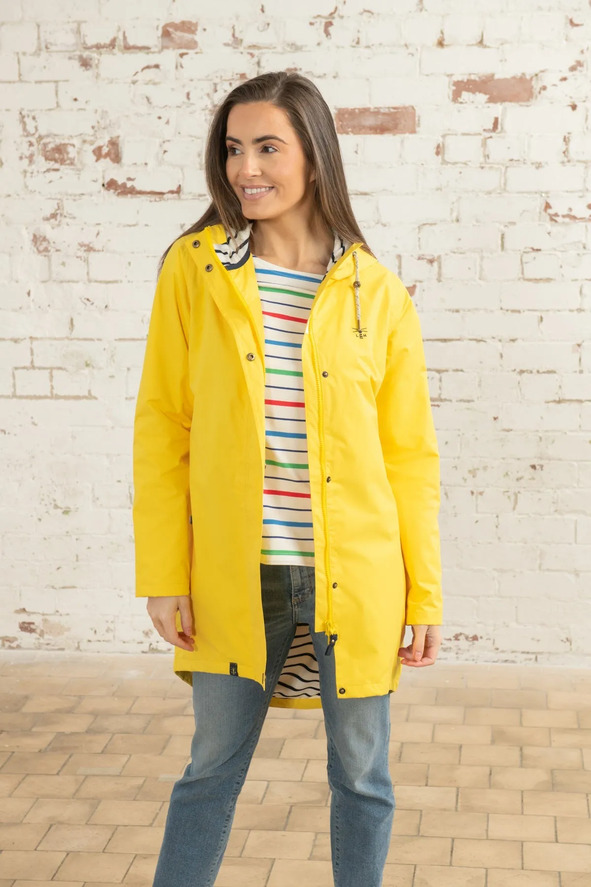 Long Beachcomber Jacket - Yellow