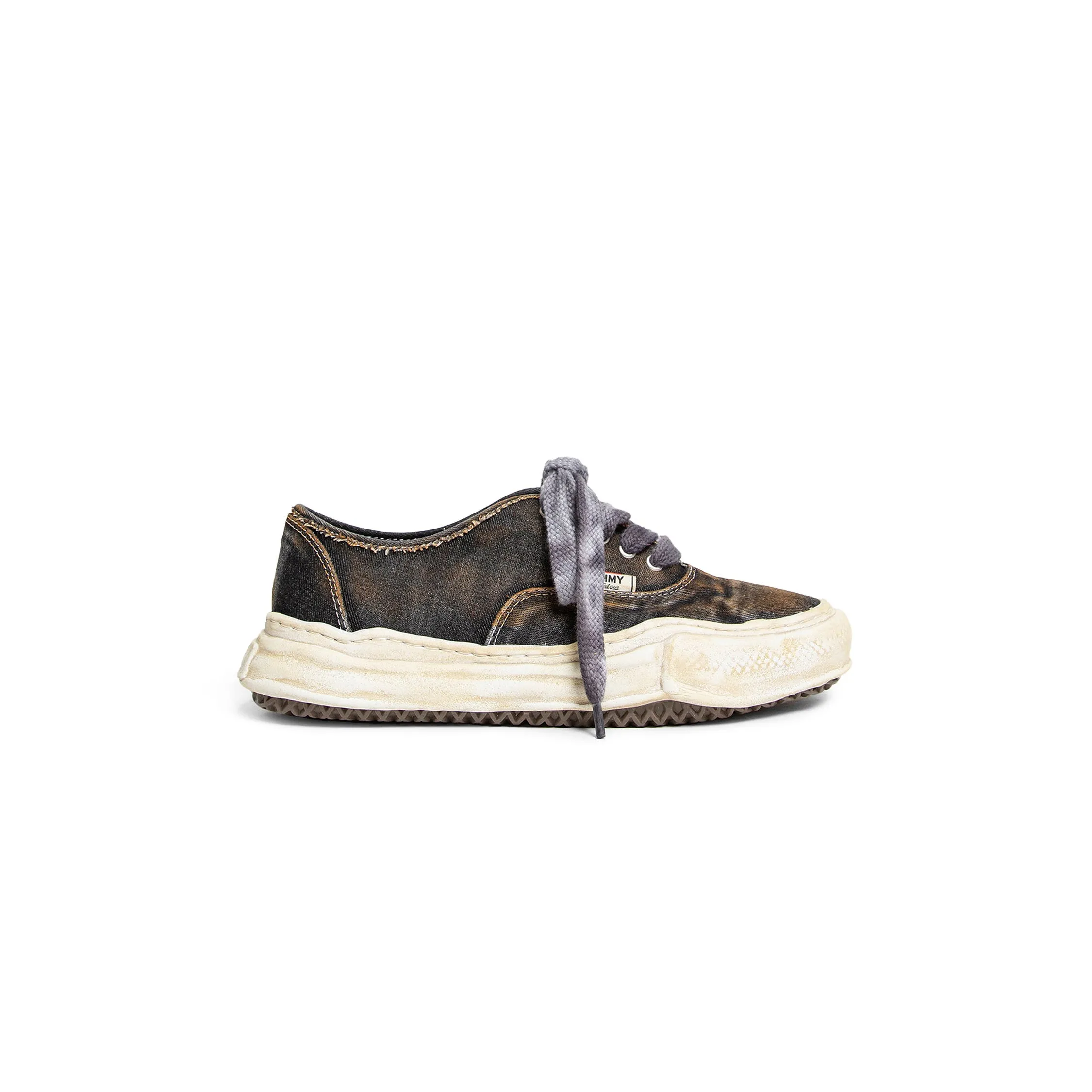 MAISON MIHARA YASUHIRO UNISEX BLACK SNEAKERS