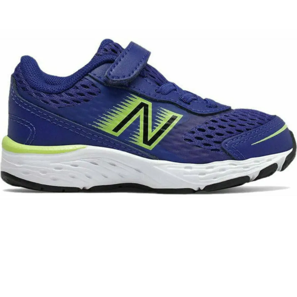 New Balance Toddler Boys 680v6 Velcro Marine Blue