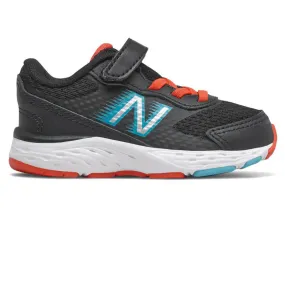 New Balance Toddler Kids Hash 680v6 Velcro Black