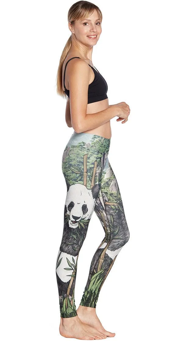 Panda - Full Length Triathlon Leggings - CUSTOM ORDER