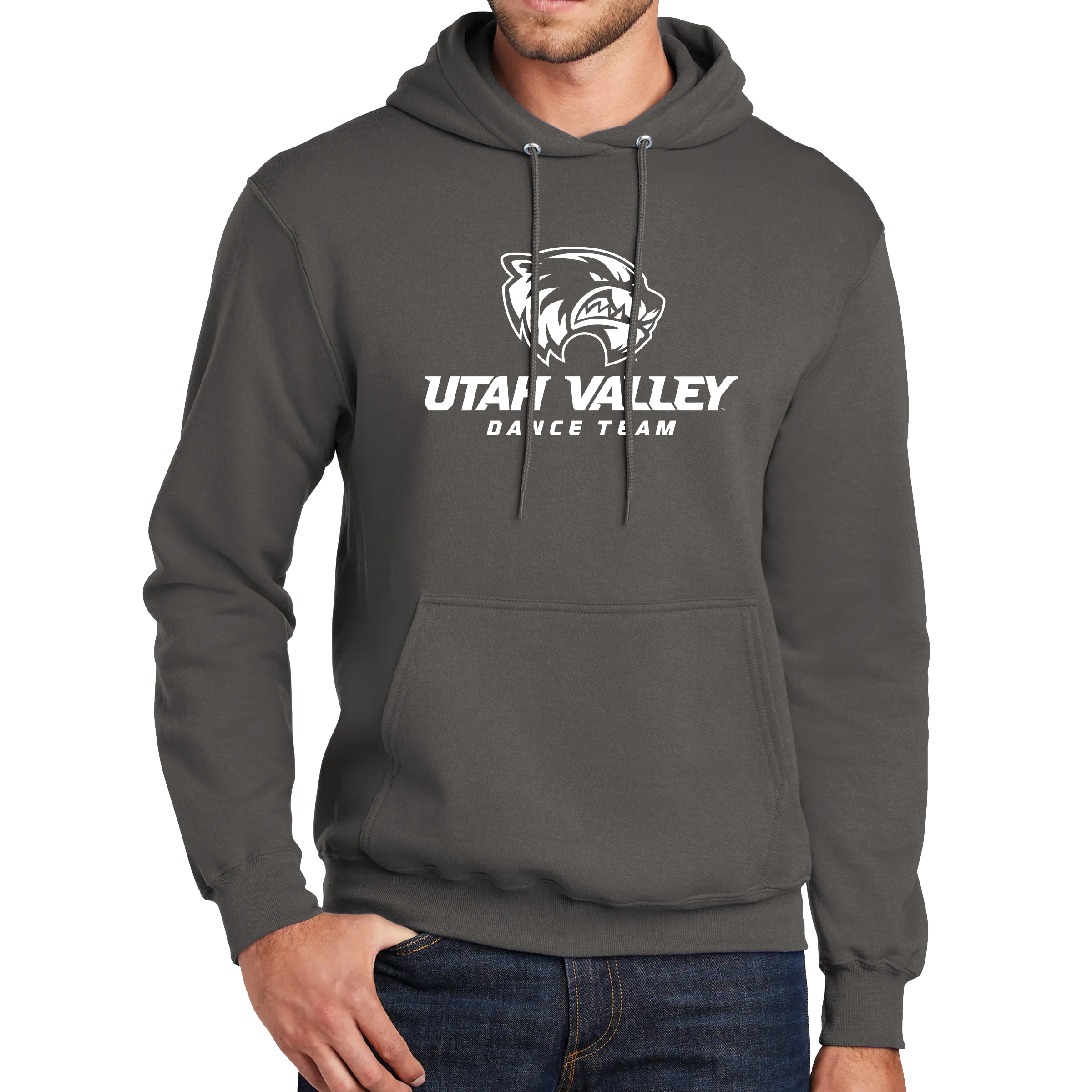 Port & Company® Core Fleece Pullover Hooded Sweatshirt - UVU Dance Team Wolverine