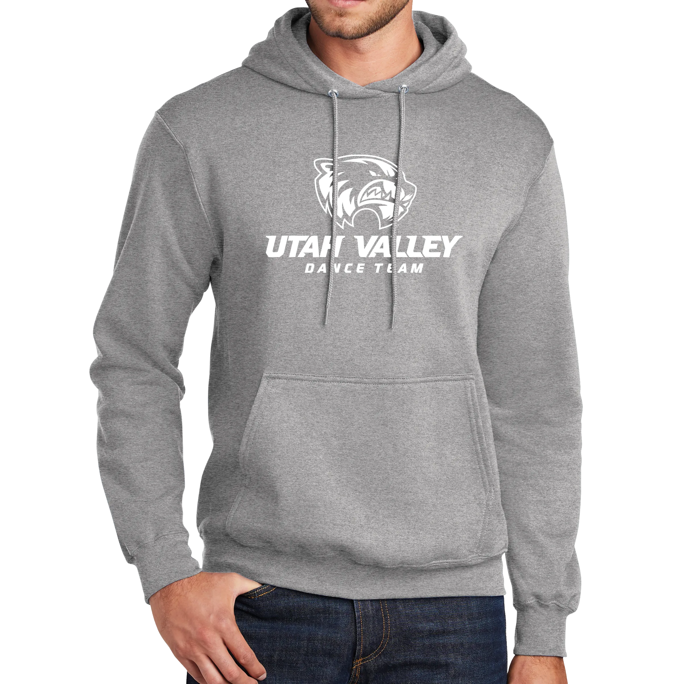 Port & Company® Core Fleece Pullover Hooded Sweatshirt - UVU Dance Team Wolverine