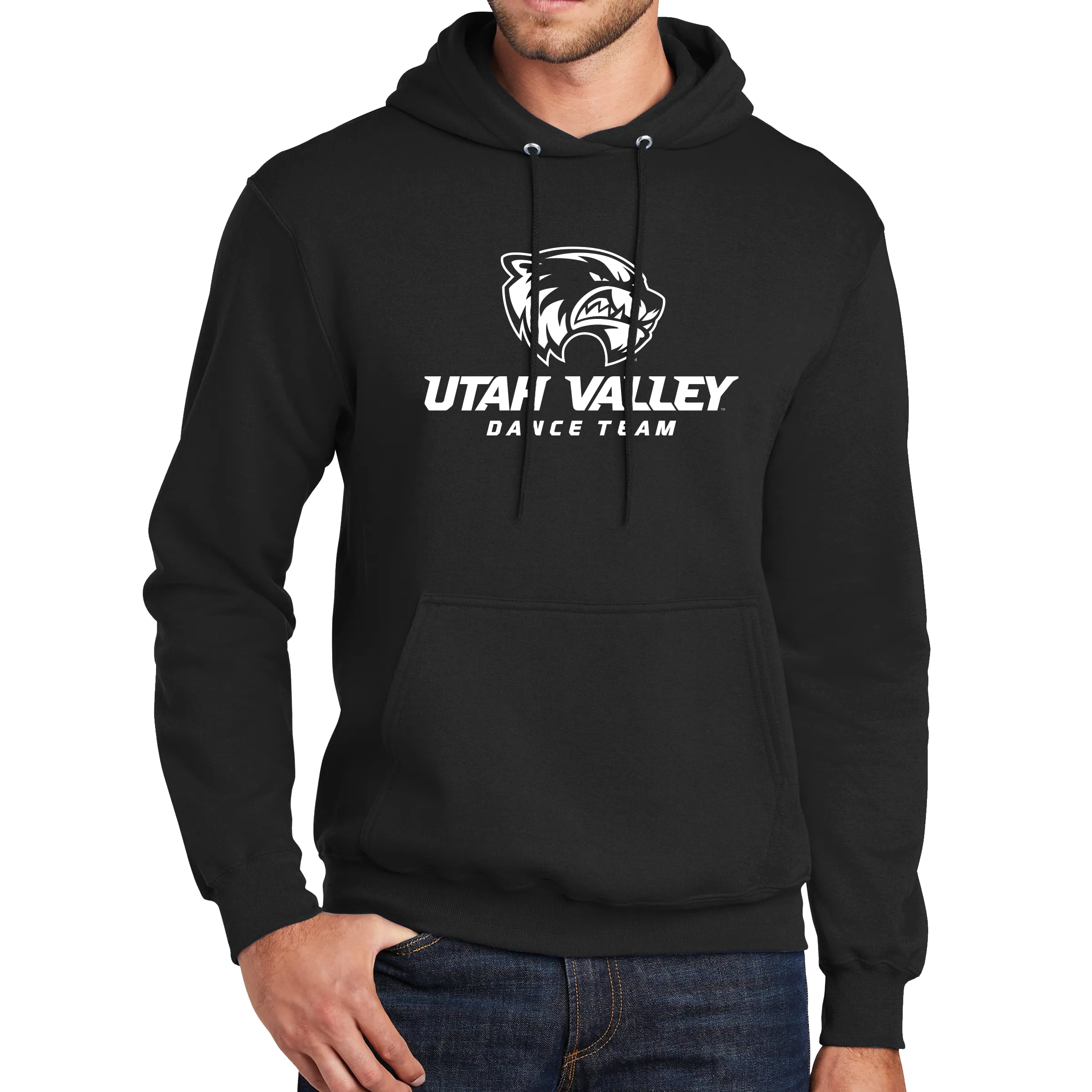 Port & Company® Core Fleece Pullover Hooded Sweatshirt - UVU Dance Team Wolverine