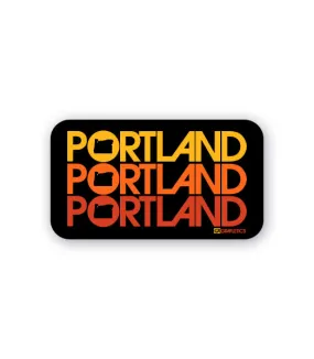 Portland Triple Sticker