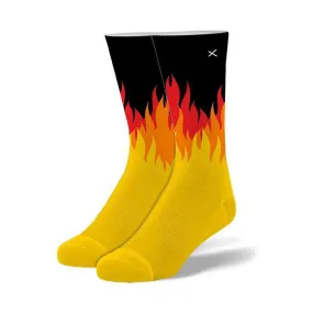 "More Heat" Cotton Crew Socks by ODD Sox