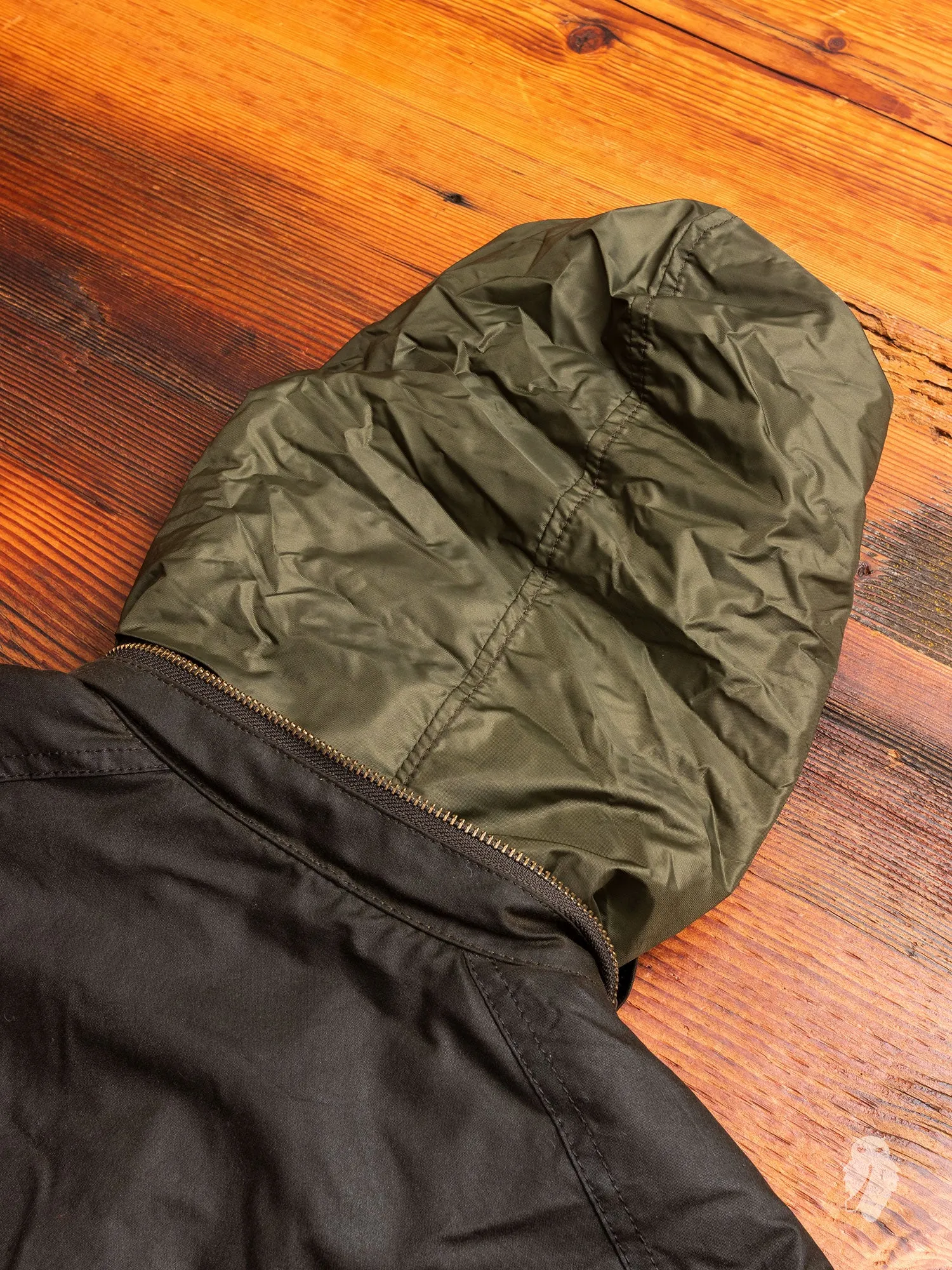 "Sapper" Wax Jacket in Olive