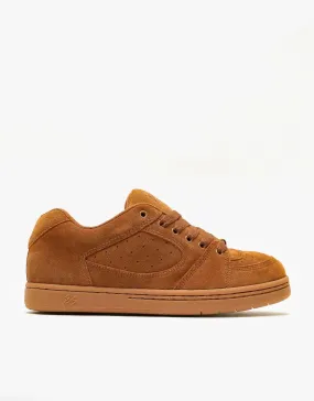 éS Accel OG Skate Shoes - Brown/Gum