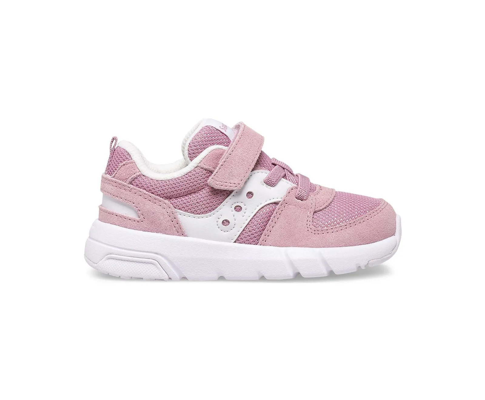 Saucony Toddler Girls Jazz Lite 2 Velcro Sneaker Blush