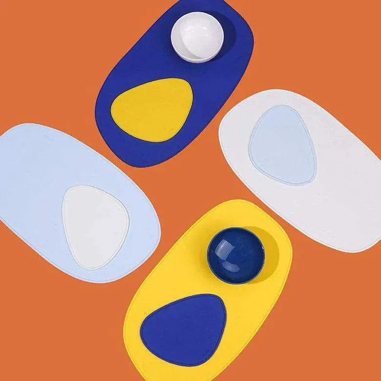 Shaped Silicone Pet Food Mat