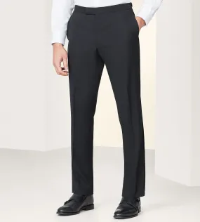 Slim Fit Solid Tuxedo Pants