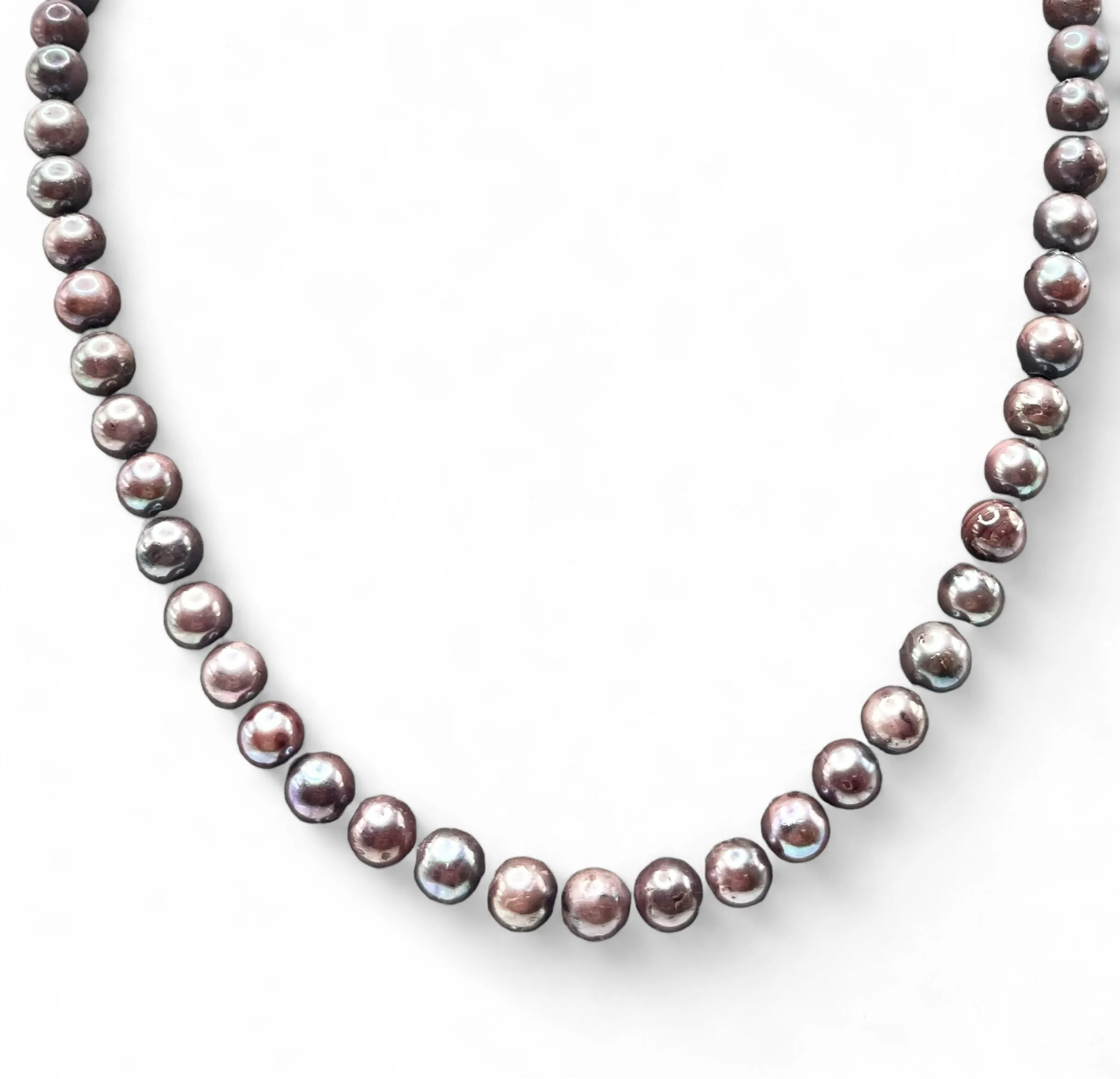 SOUTH SEA PEARL DARK PURPLE NECKLACE