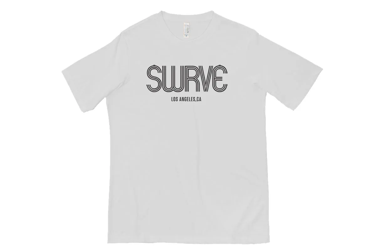 super soft TRI-BLEND 1968 swrve logo T-SHIRT