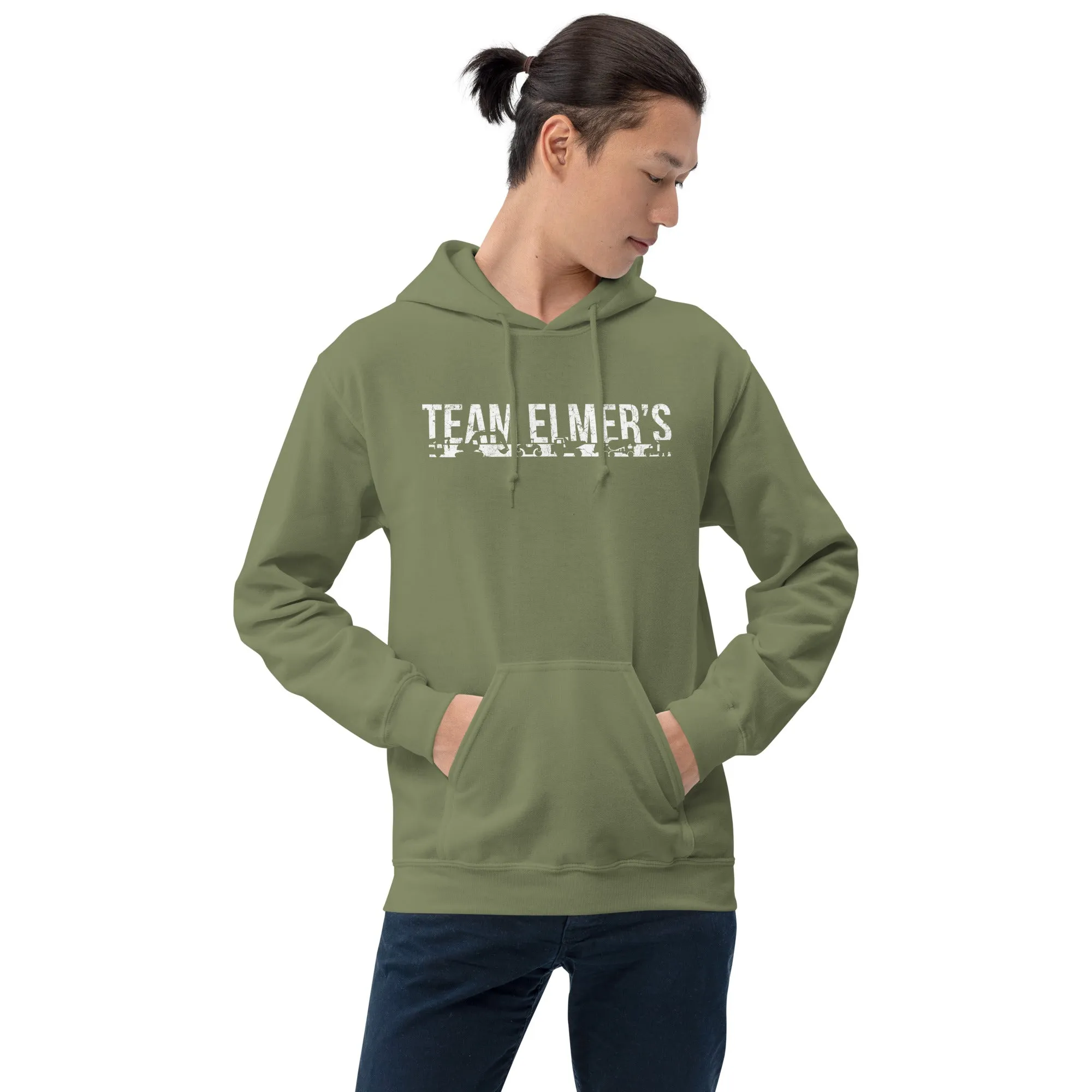 Team Elmer's Equipment Logo Unisex Hoodie