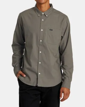 That'll Do Long Sleeve Shirt - Sage Leaf