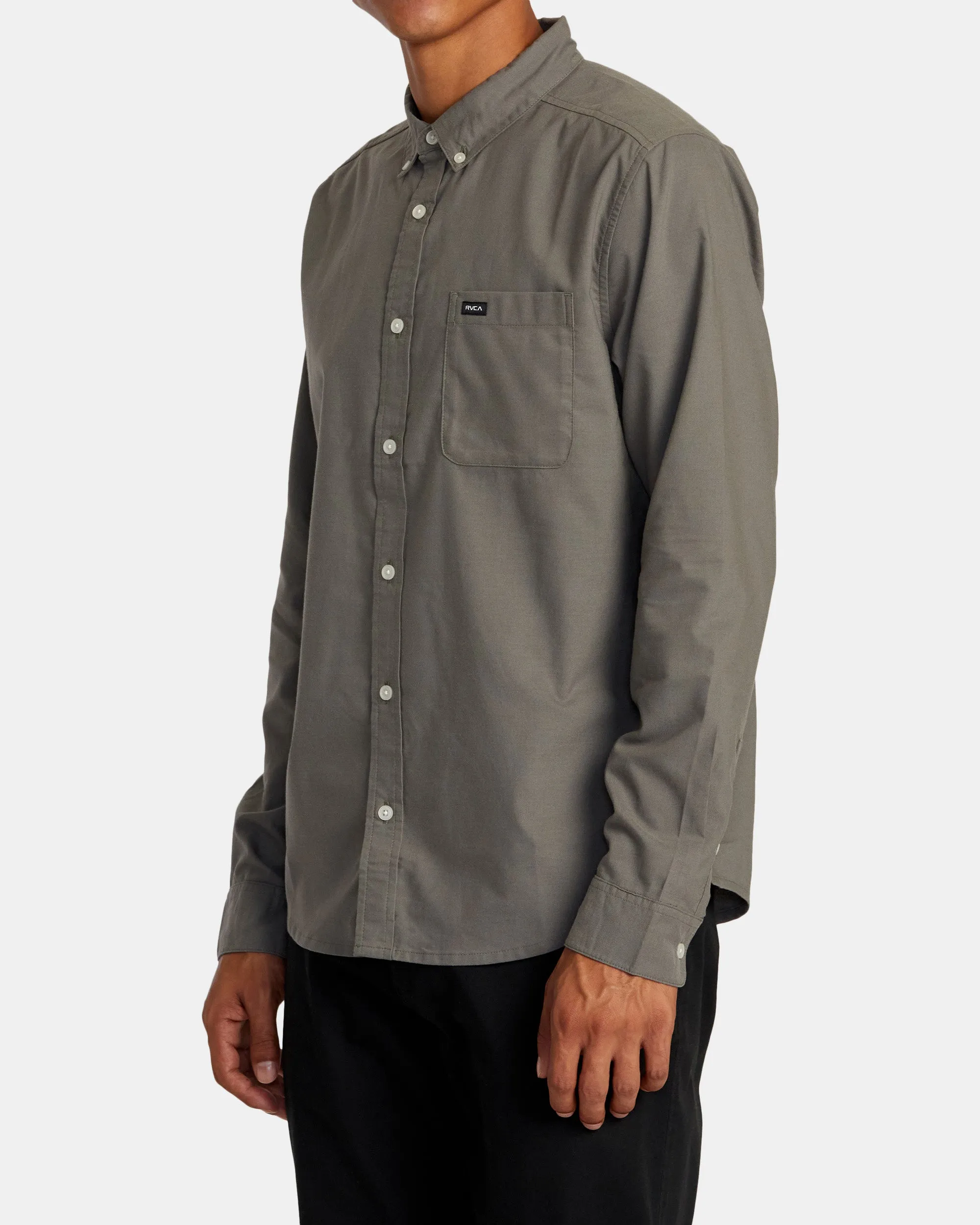 That'll Do Long Sleeve Shirt - Sage Leaf