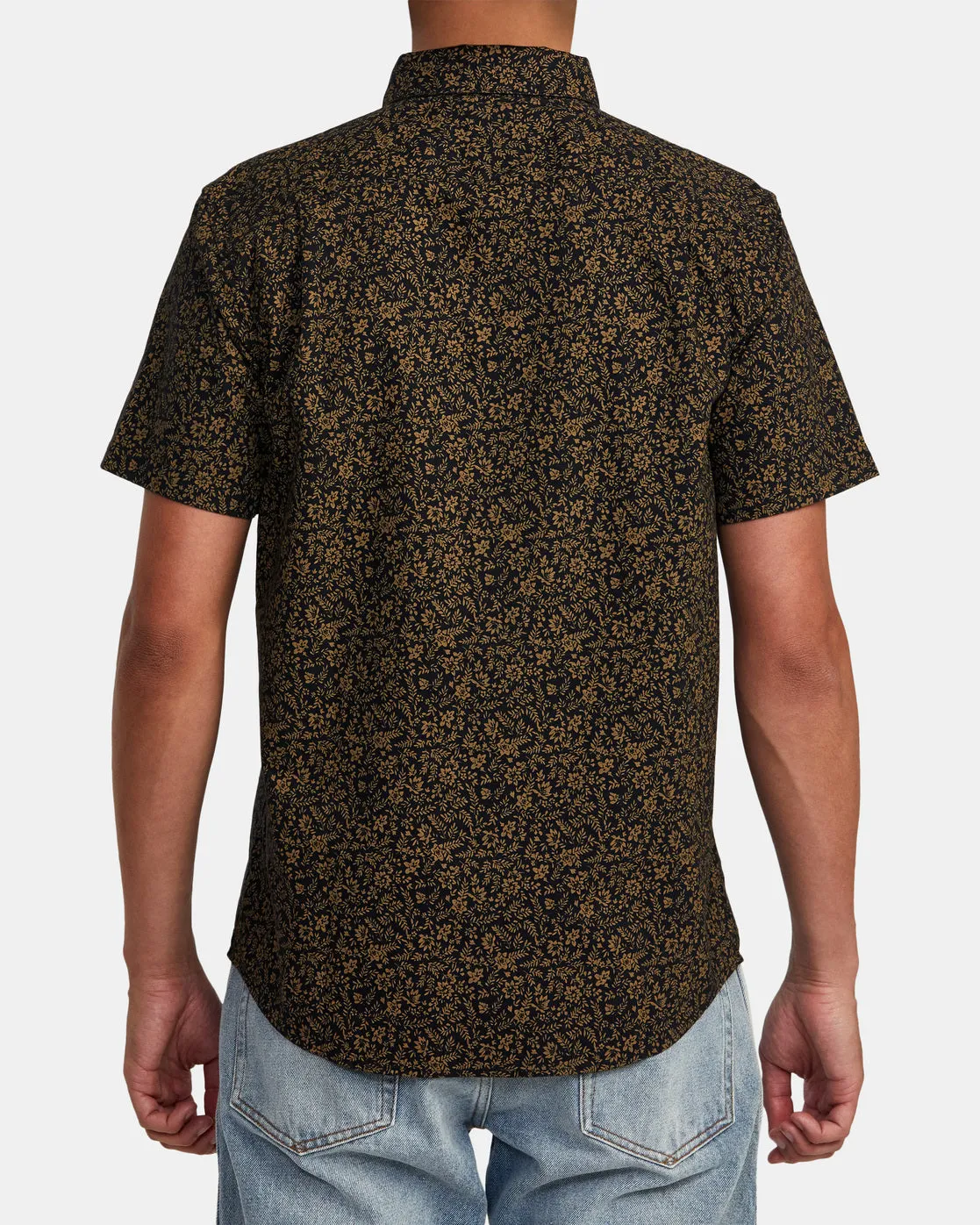 That'll Do Print Short Sleeve Shirt - Black