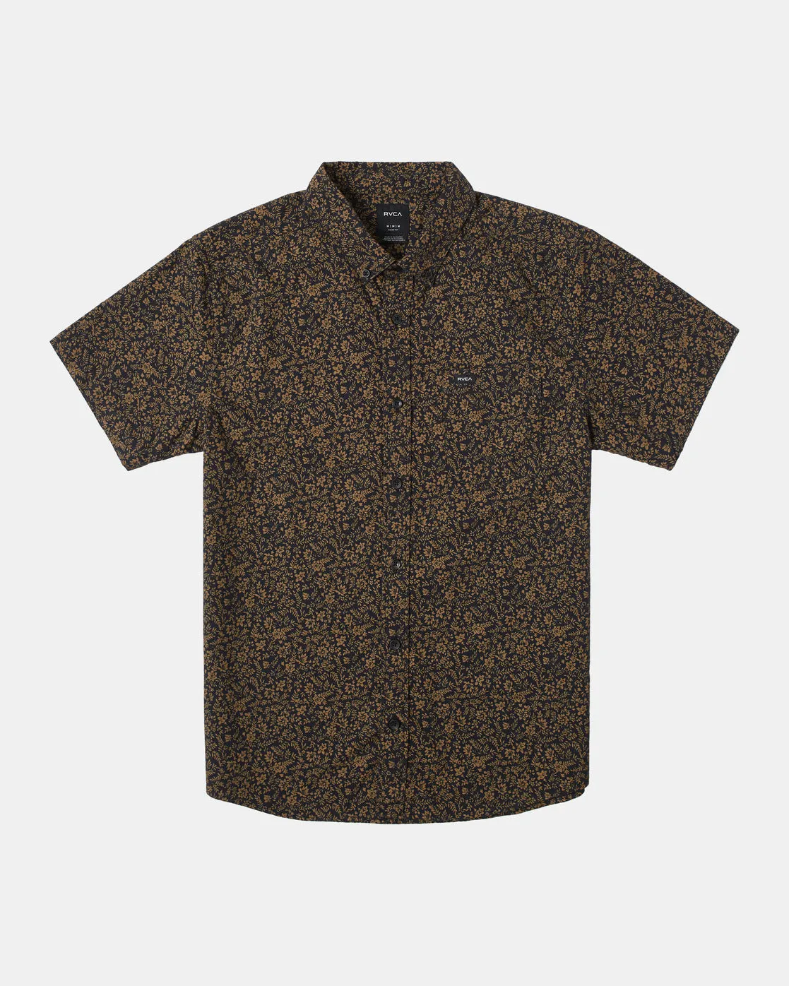 That'll Do Print Short Sleeve Shirt - Black