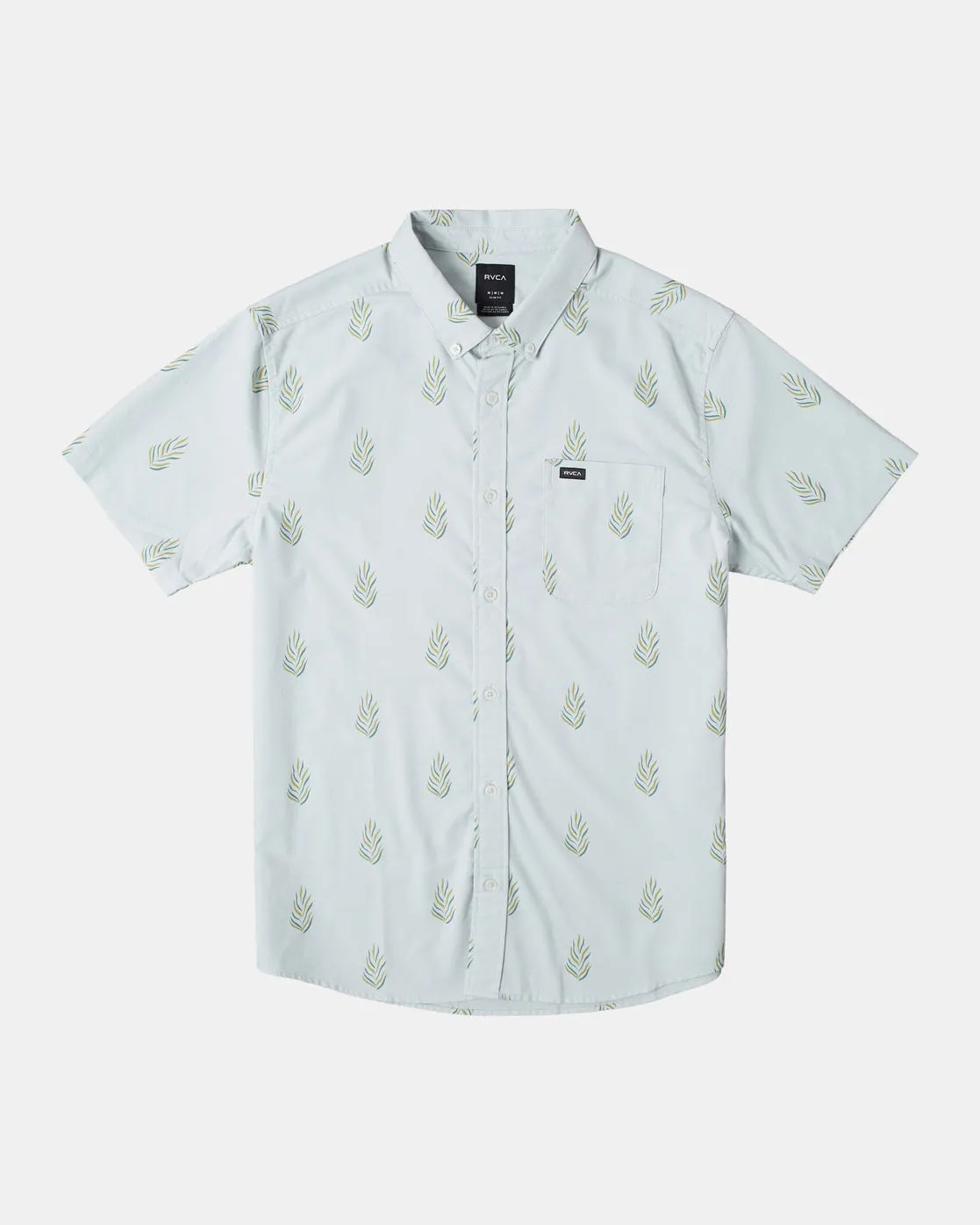 That'll Do Print Short Sleeve Shirt - Green Tea