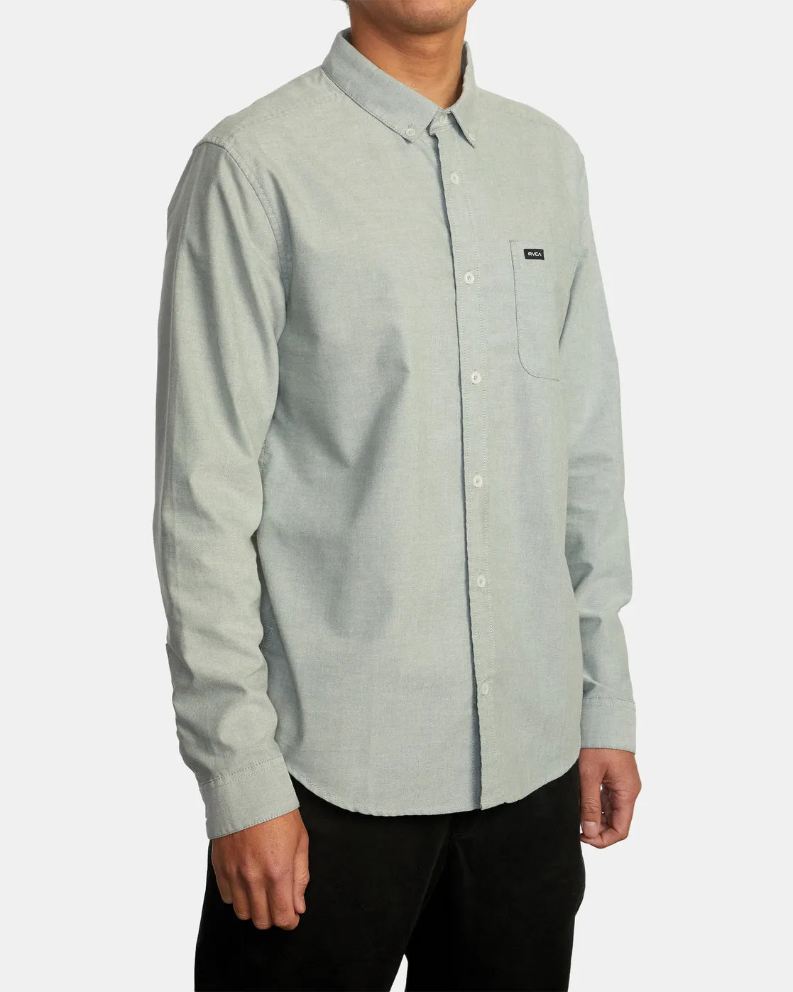 That'll Do Stretch Long Sleeve Shirt - Balsam Green