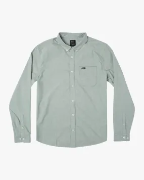 That'll Do Stretch Long Sleeve Shirt - Balsam Green