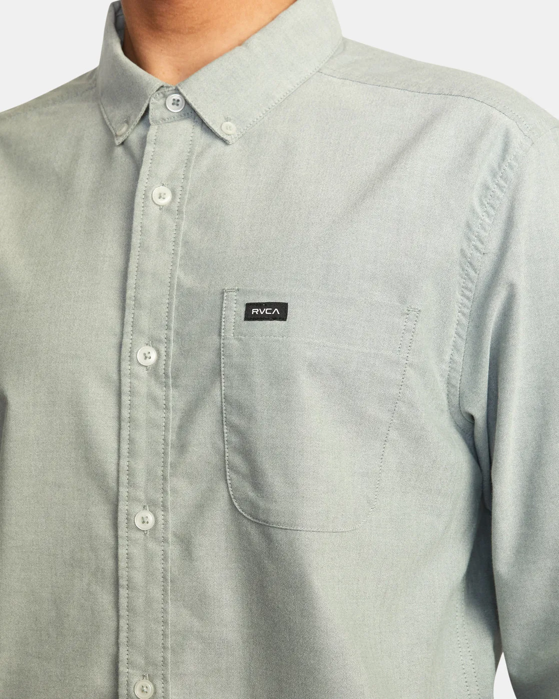 That'll Do Stretch Long Sleeve Shirt - Balsam Green