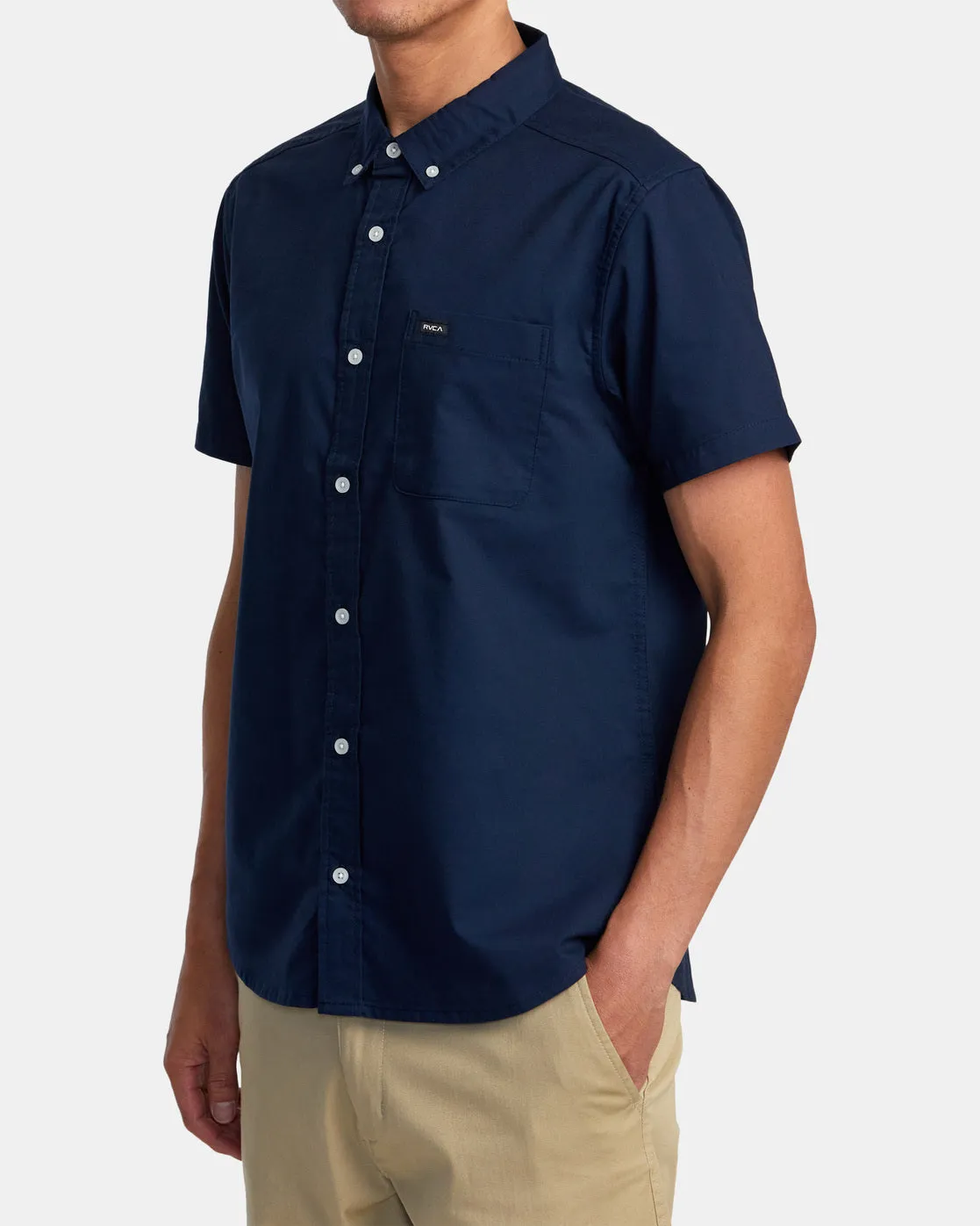 Thatll Do Stretch Short Sleeve Shirt - Navy Marine