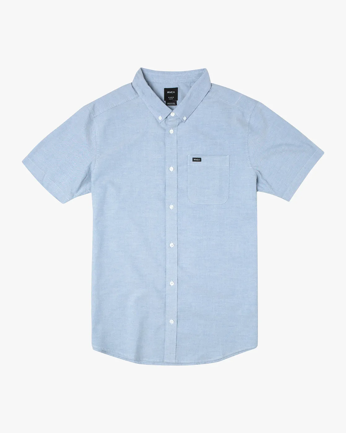 That'll Do Stretch Short Sleeve Shirt - Oxford Blue