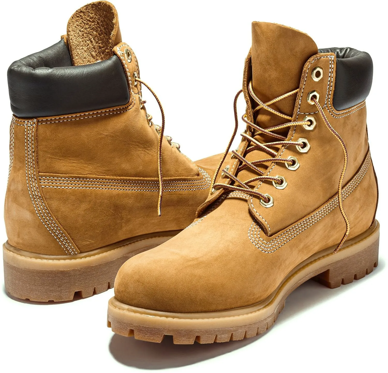 TIMBERLAND 10061 (MEN'S) 6" PREM WHEAT NUBUCK