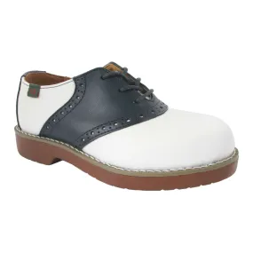 Varsity Saddle - Navy/White - Girl's