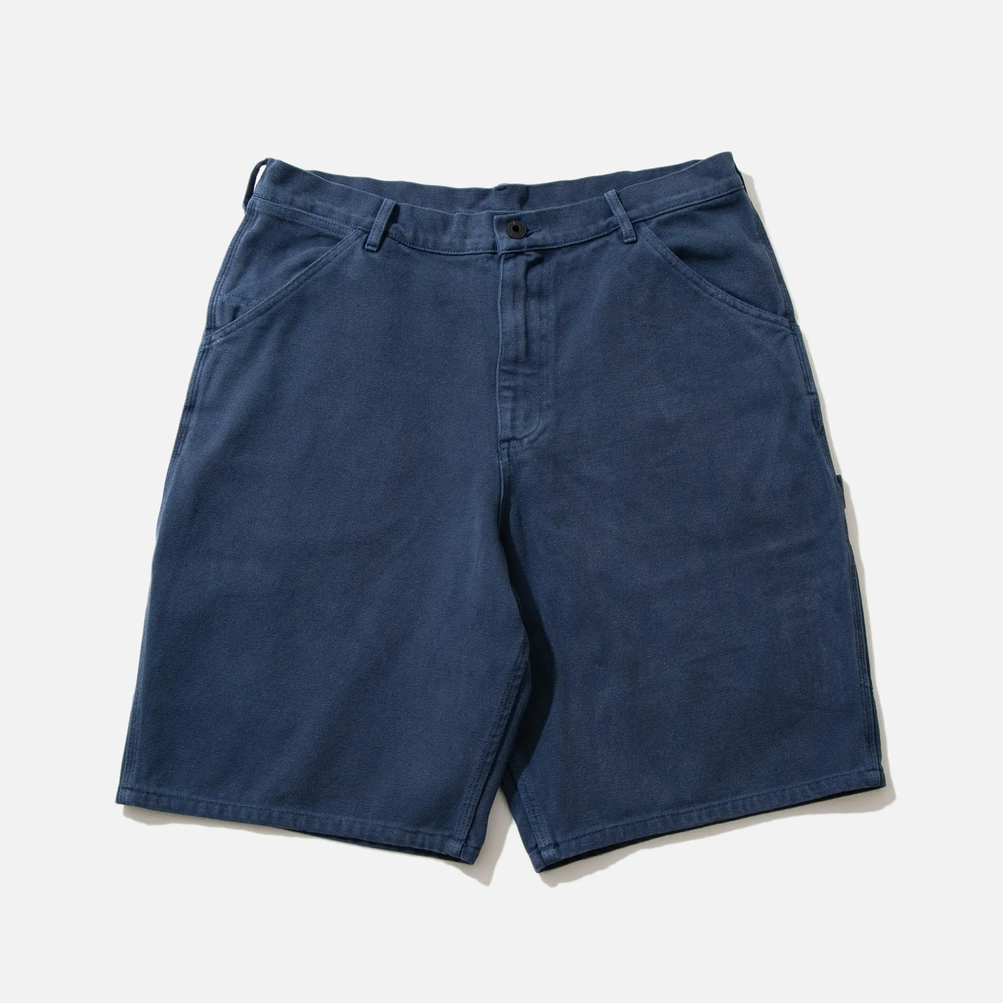 Washed Hard / Soft Wear Carpenter Short - Navy