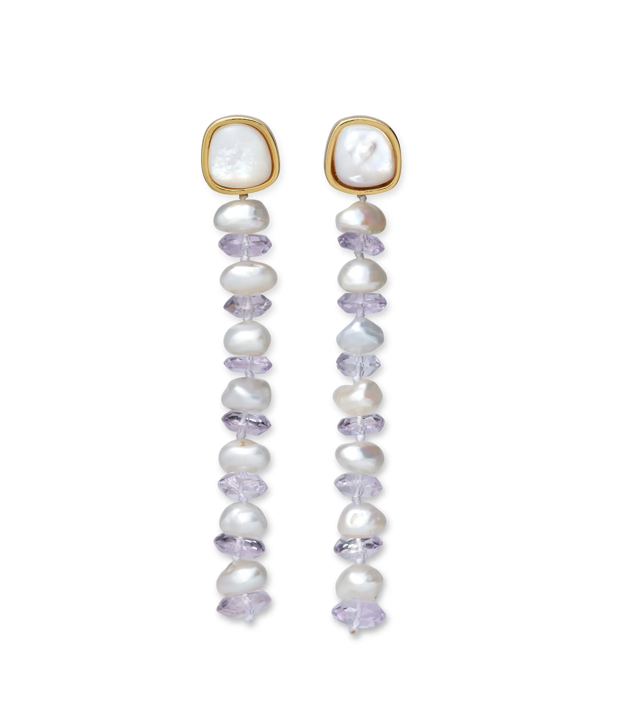 Wisteria Column Earrings