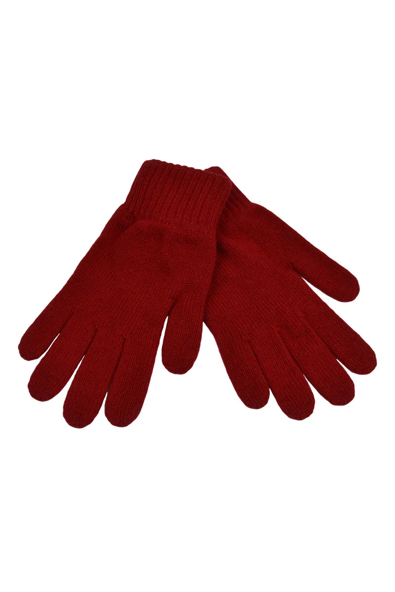 Womens Scottish Cashmere Classic Gloves