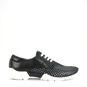 Xana Perforated Leather Sneakers