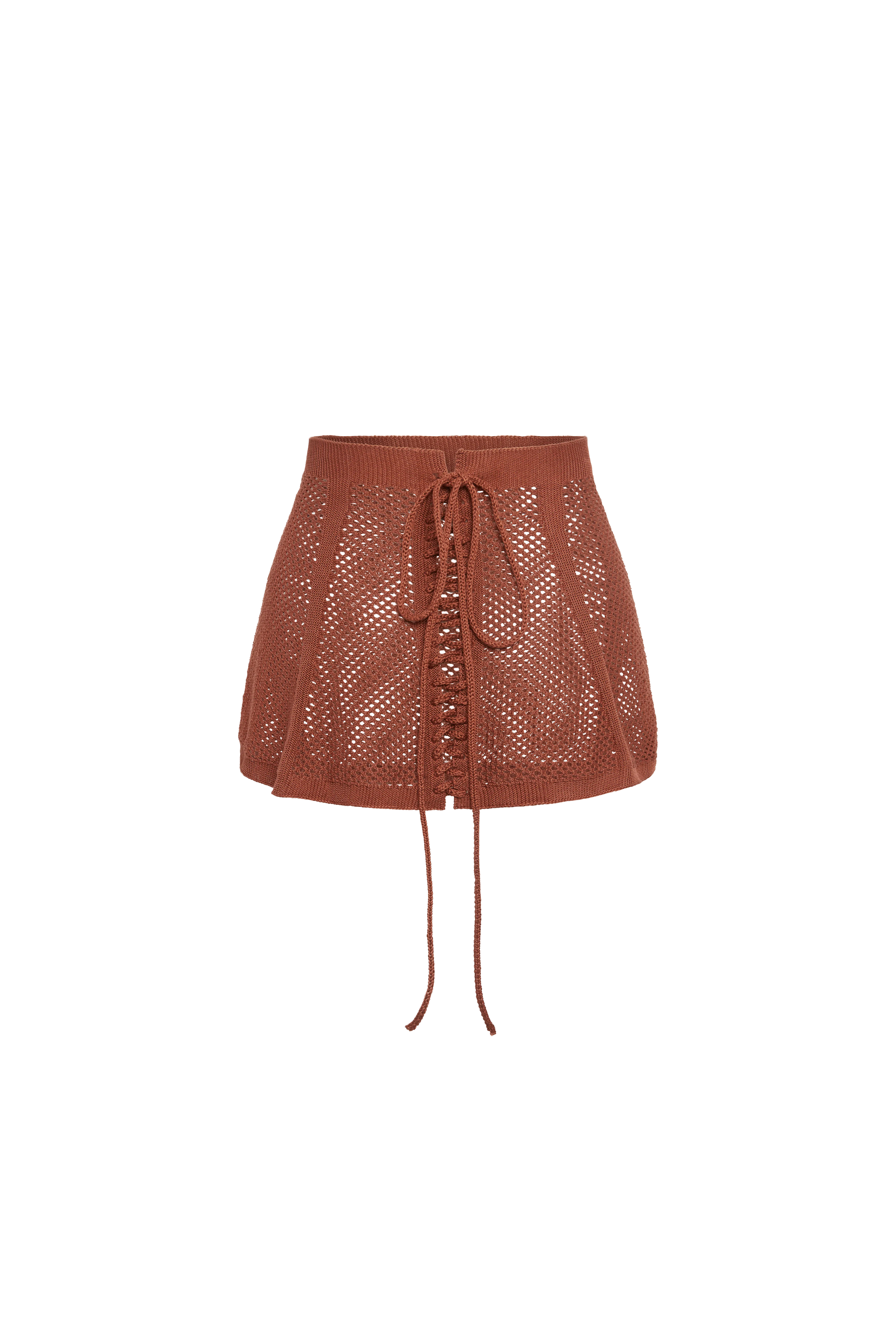 ZSA ZSA MINI SKIRT BROWN