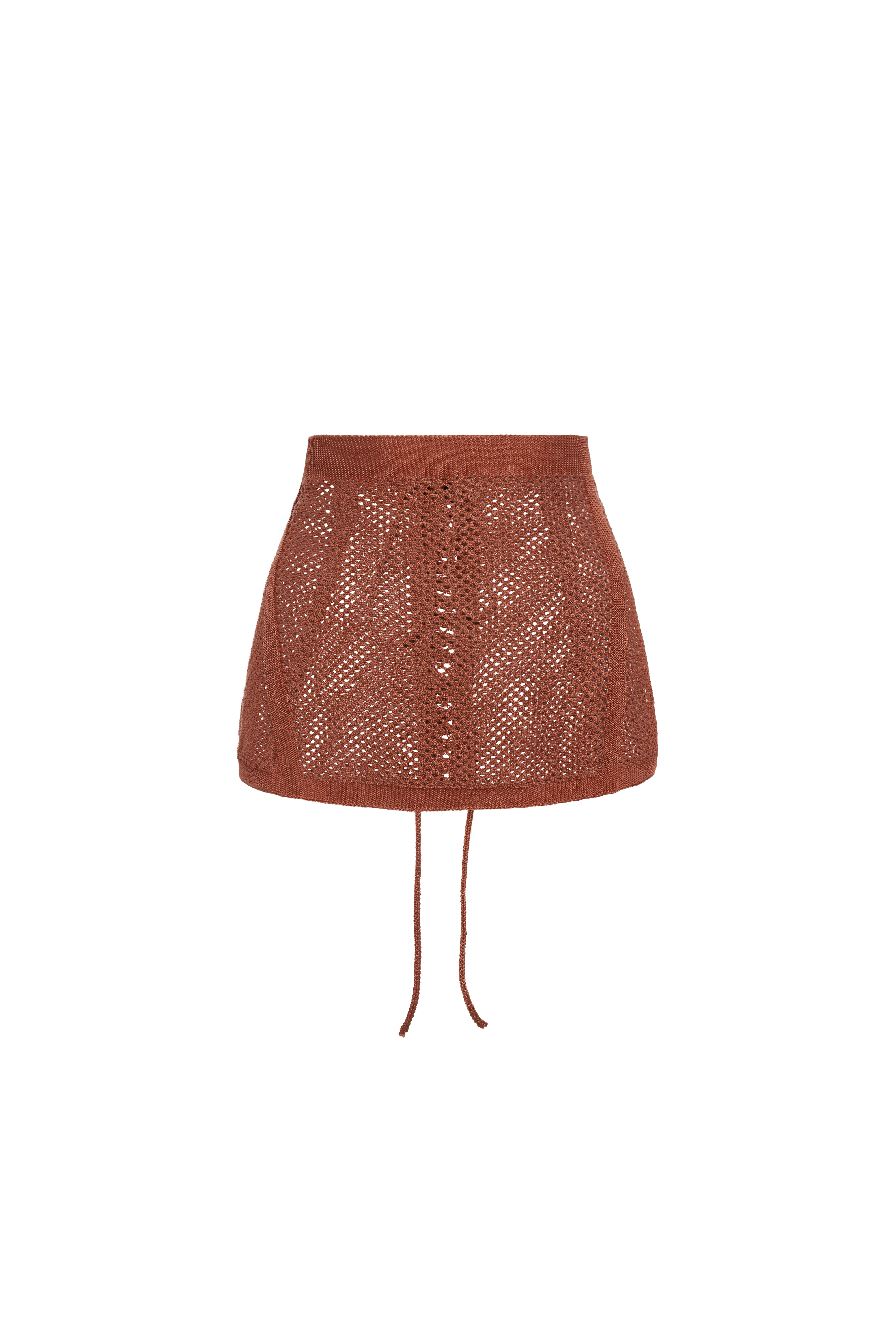 ZSA ZSA MINI SKIRT BROWN